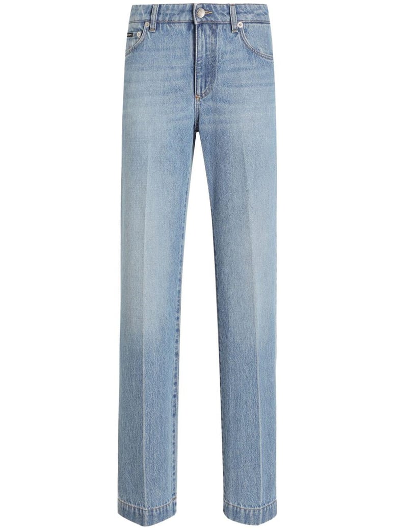 loose denim jeans by Selfnex