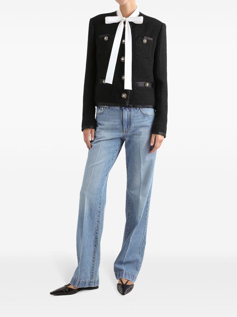 loose denim jeans by Selfnex