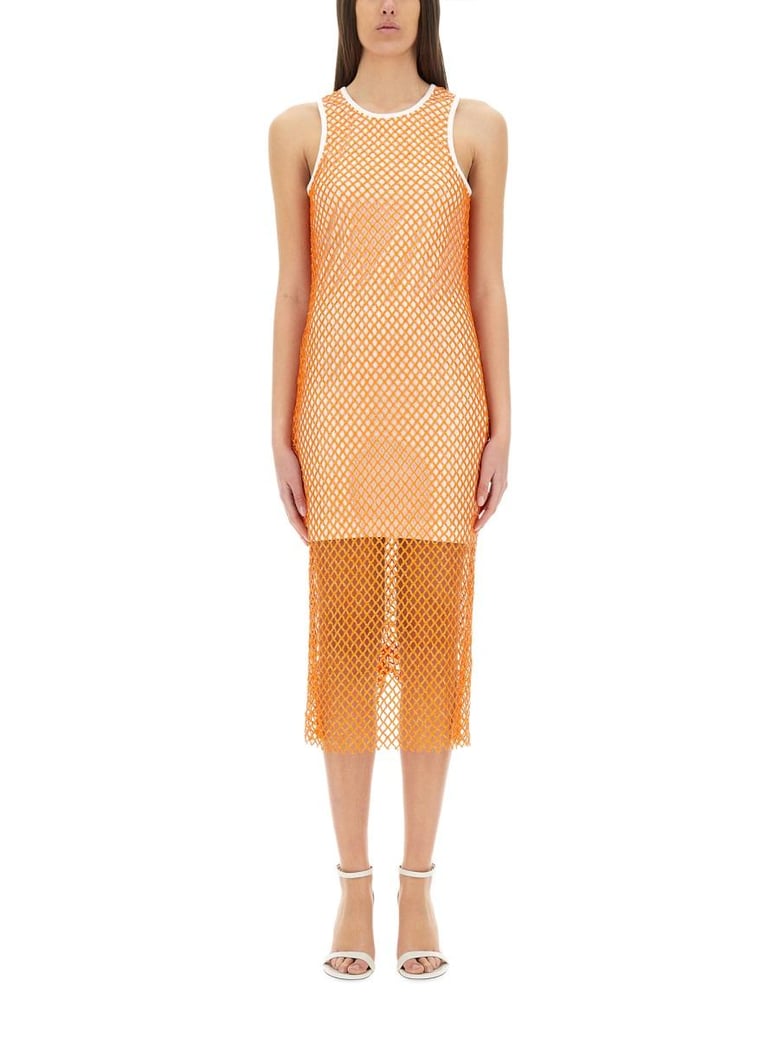 mesh and sequin dress by Selfnex