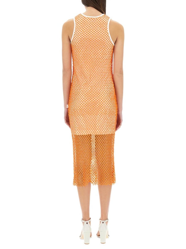 mesh and sequin dress by Selfnex