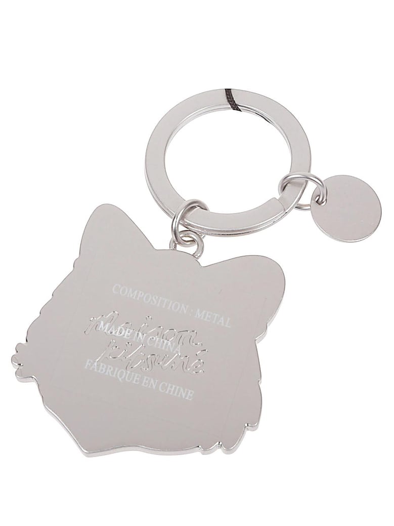 bold fox head keyring by Selfnex