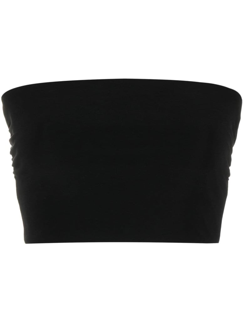 strapless cropped top by Selfnex