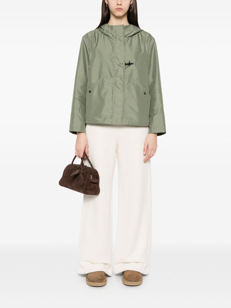 short parka coat by Selfnex