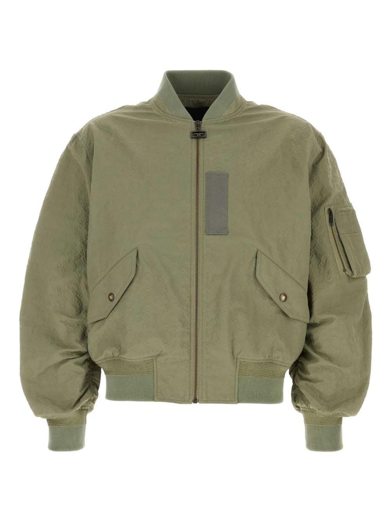 nylon bomber jacket by Selfnex