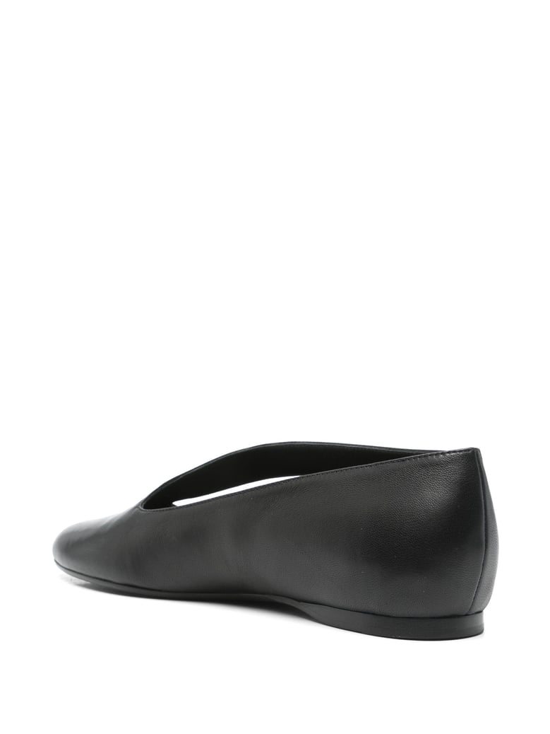 black side cut diana ballerina by Selfnex