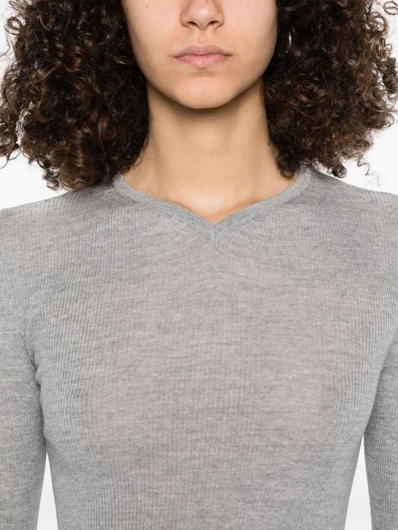 tania canale gray sweater by Selfnex