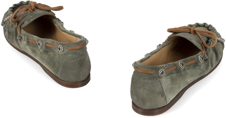 suede loafers by Selfnex