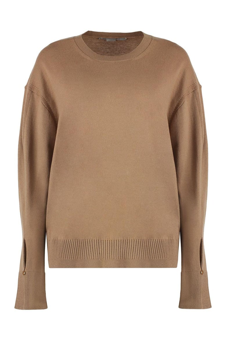 crew-neck wool sweater by Selfnex