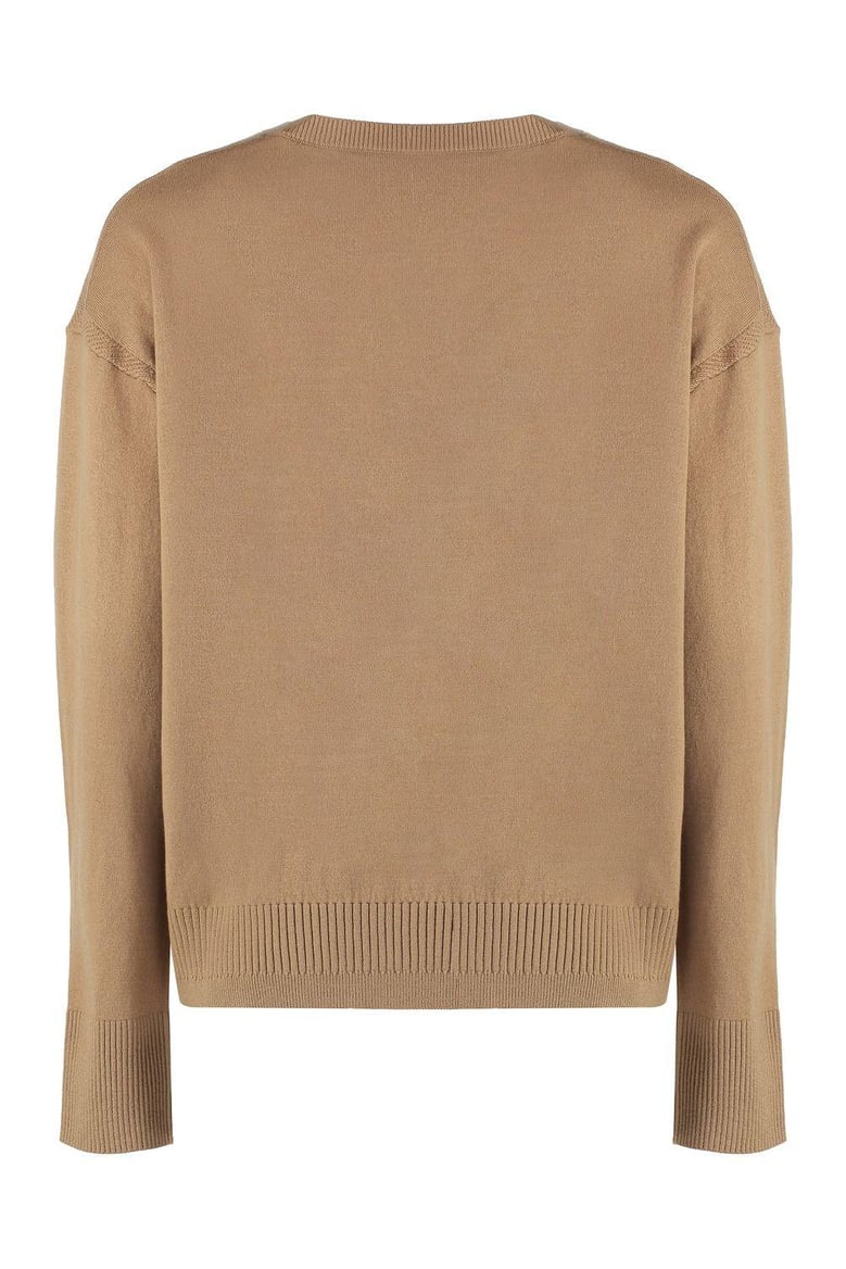 crew-neck wool sweater by Selfnex