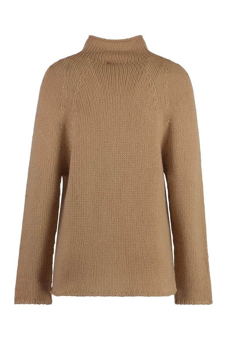 the (knit) - cashmere turtleneck sweater by Selfnex