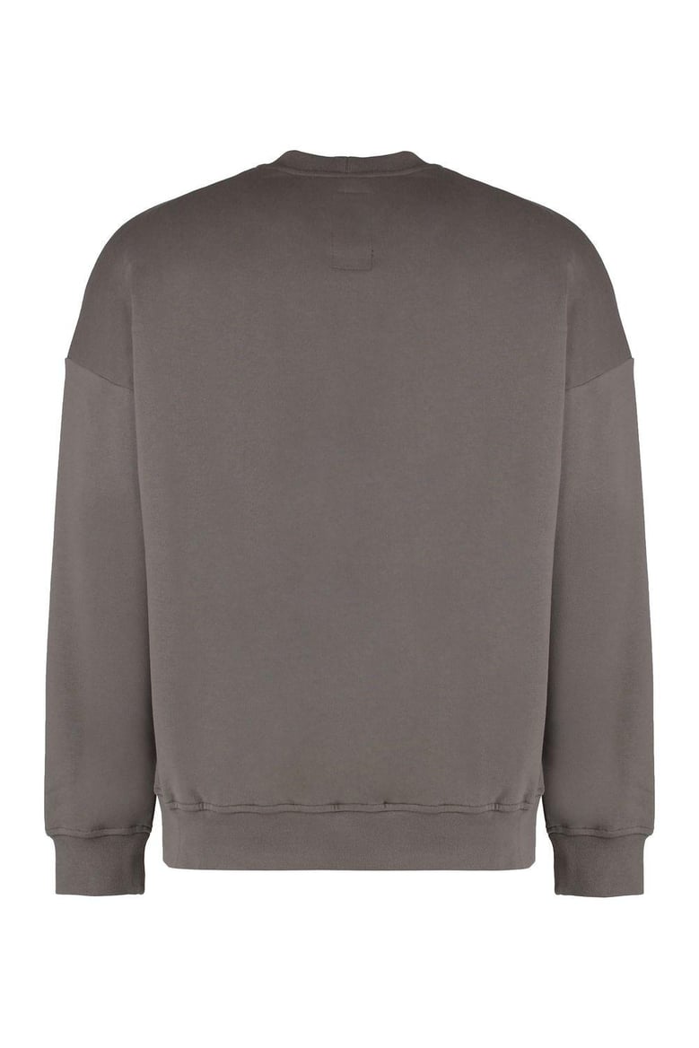 rick owens x champion - cotton crew-neck sweatshirt by Selfnex