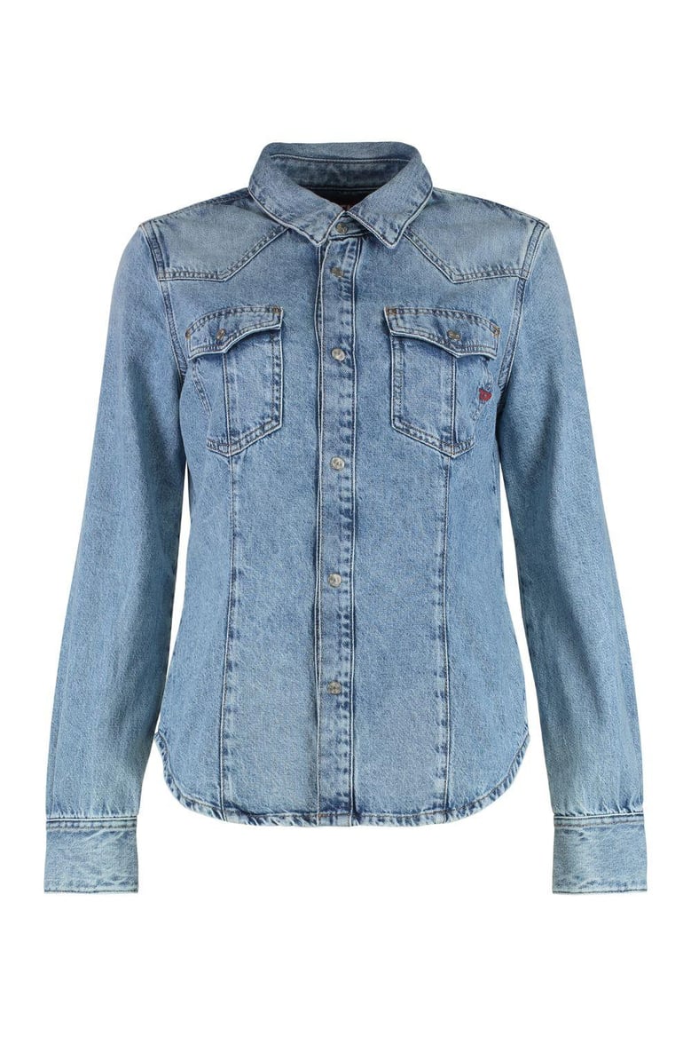 de-waves denim shirt by Selfnex