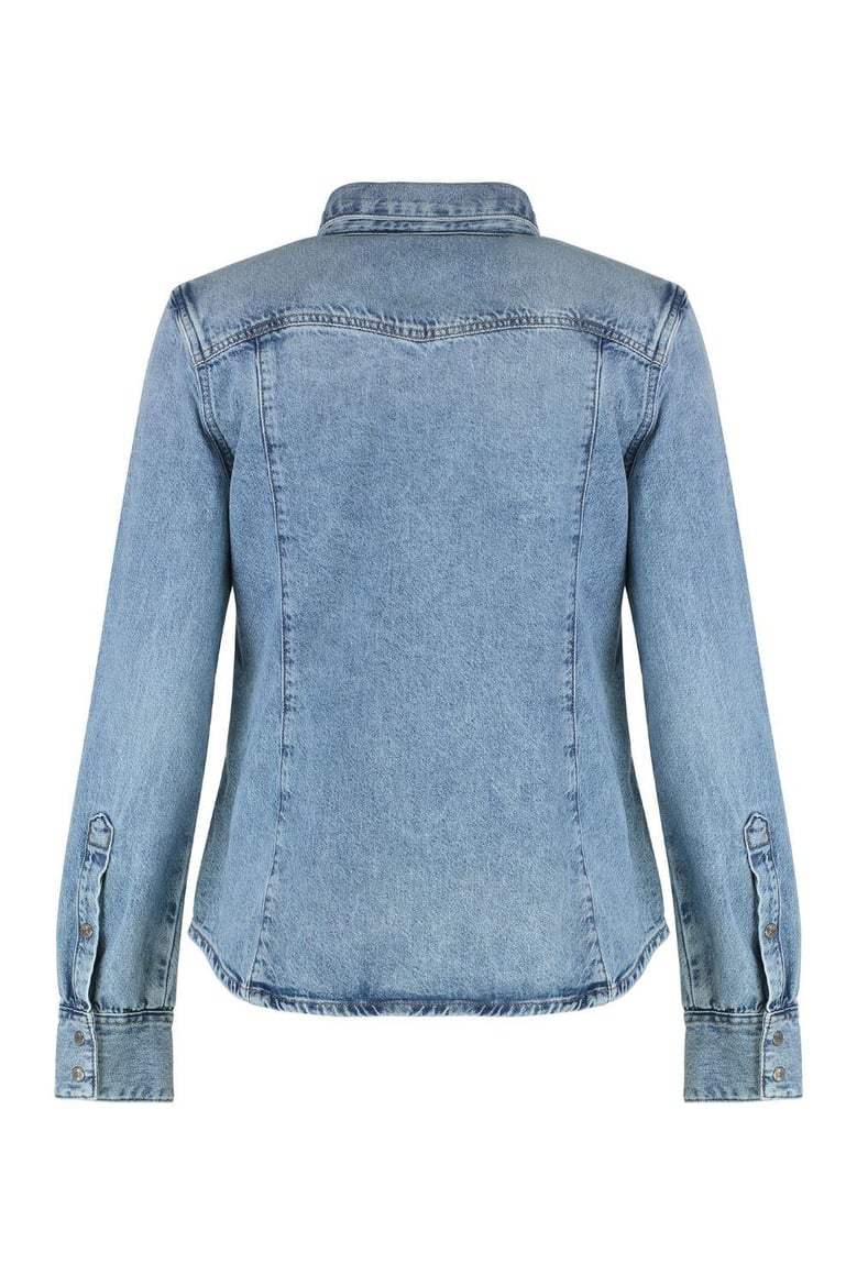 de-waves denim shirt by Selfnex