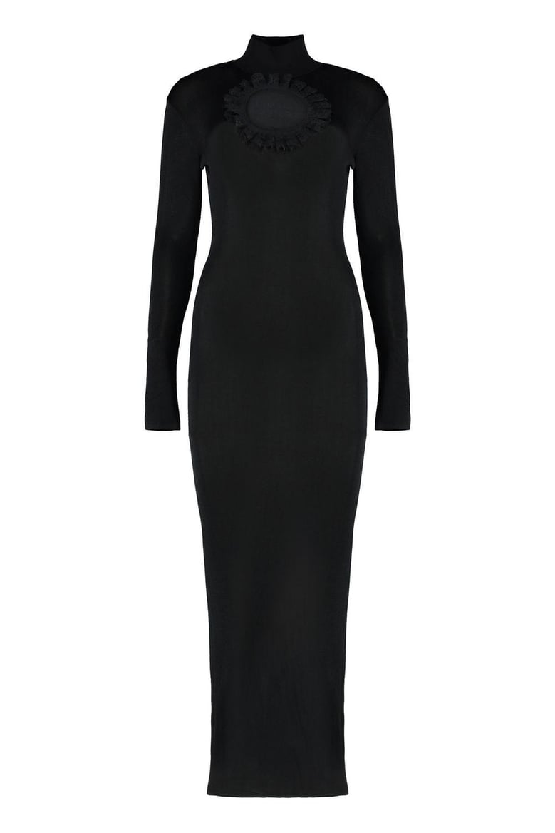 self-portrait x christopher kane - knitted maxi-dress by Selfnex