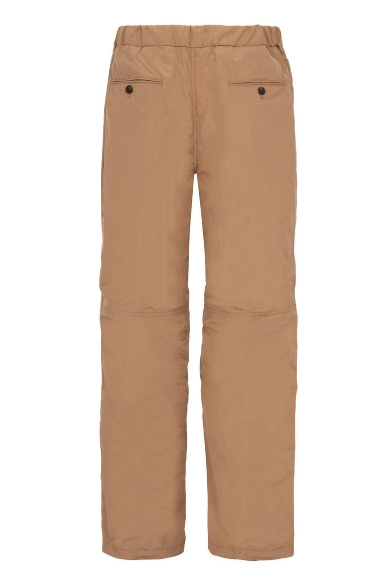 techno nylon track pants by Selfnex