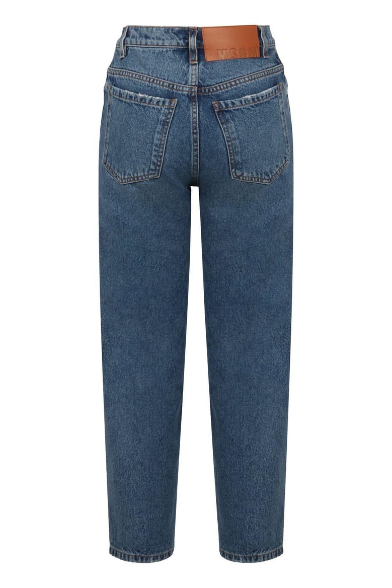 5-pocket straight-leg jeans by Selfnex