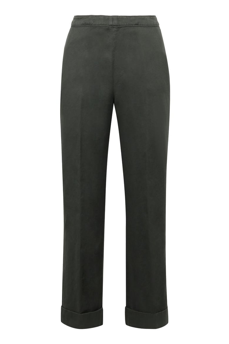cotton-linen trousers by Selfnex