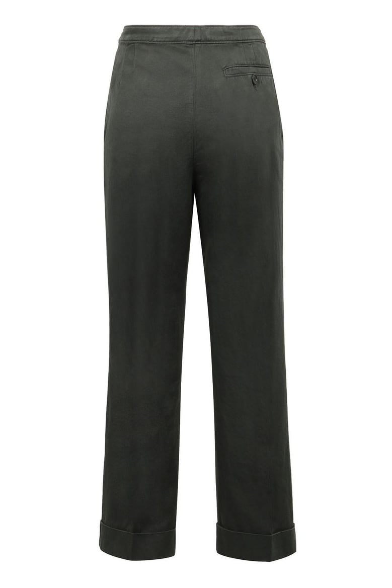 cotton-linen trousers by Selfnex