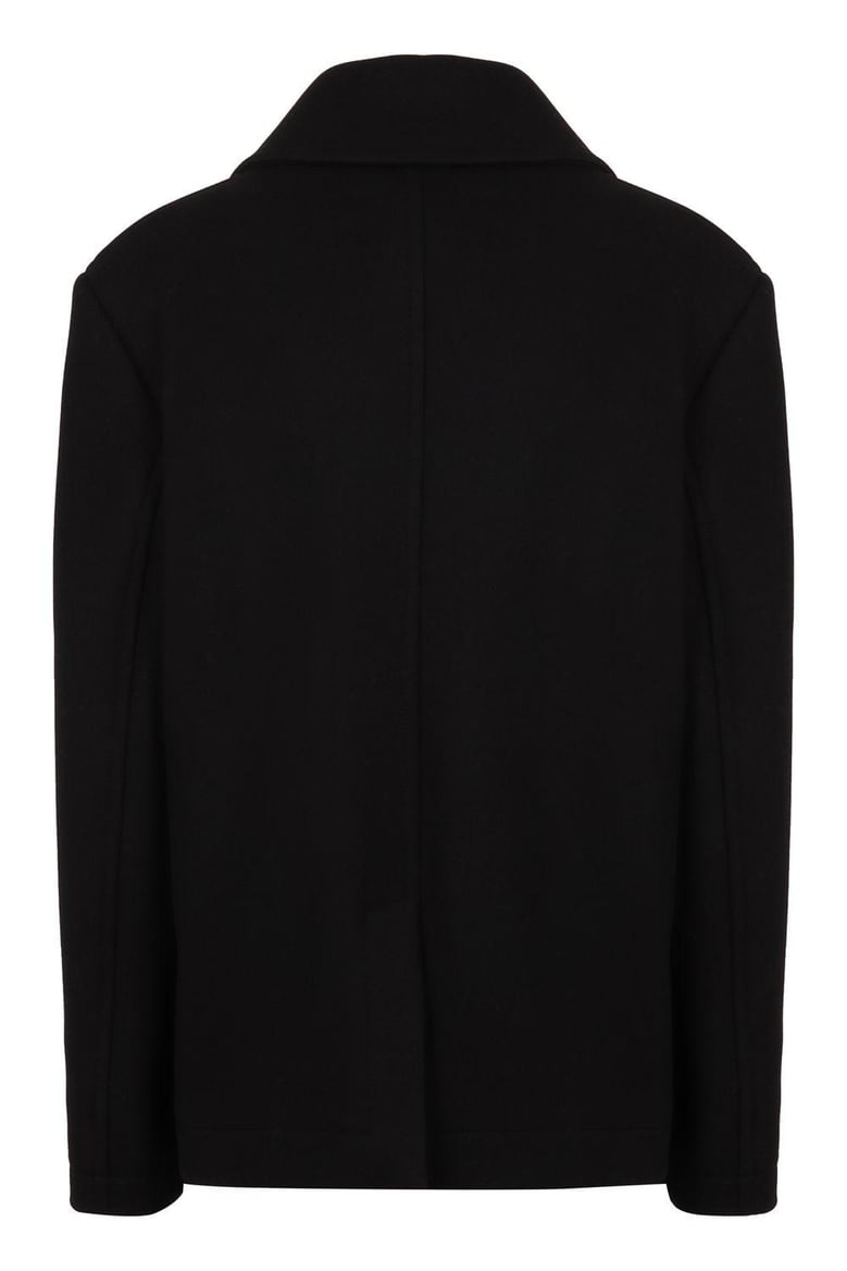 wool blend peacoat by Selfnex