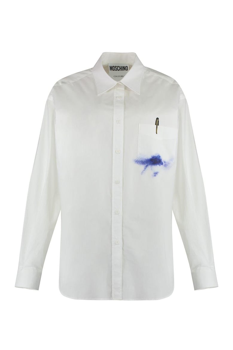 stretch poplin shirt by Selfnex