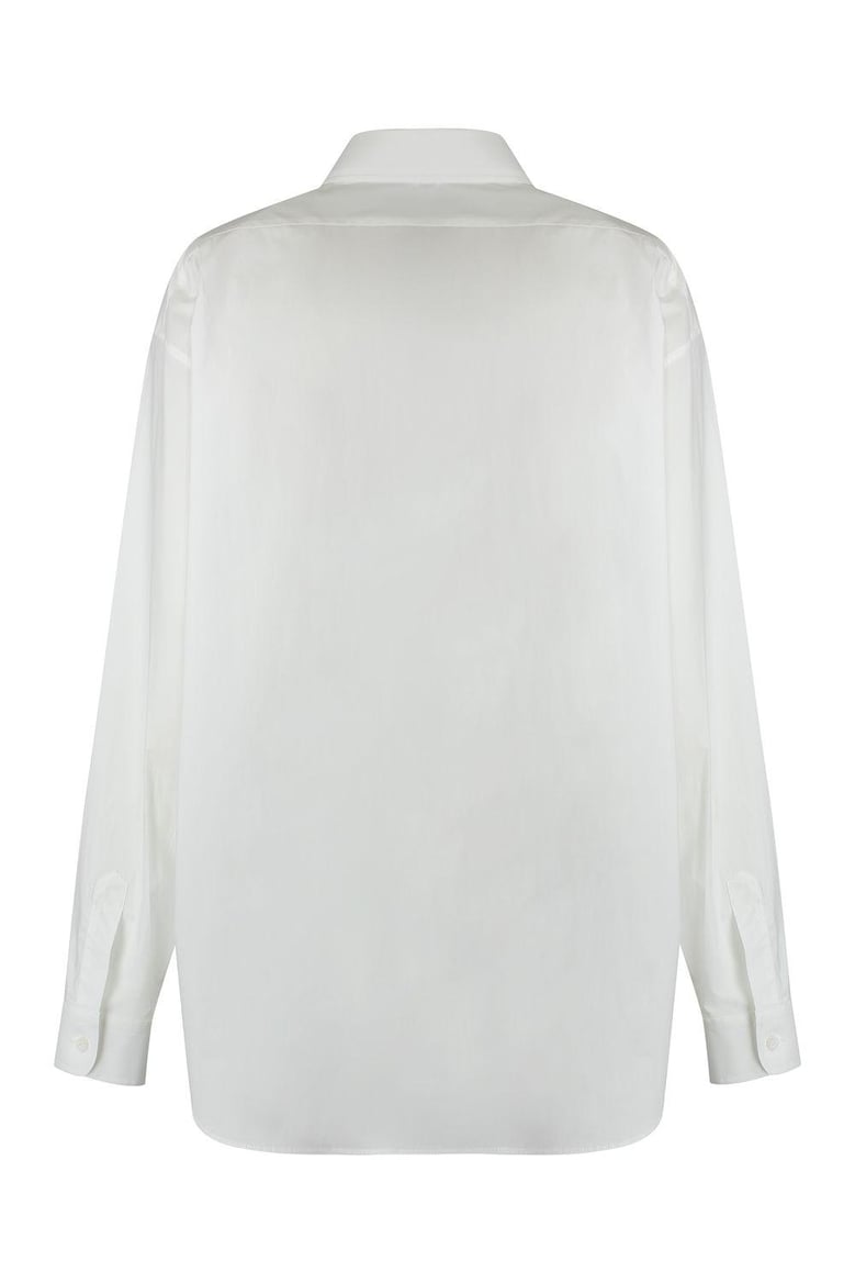 stretch poplin shirt by Selfnex