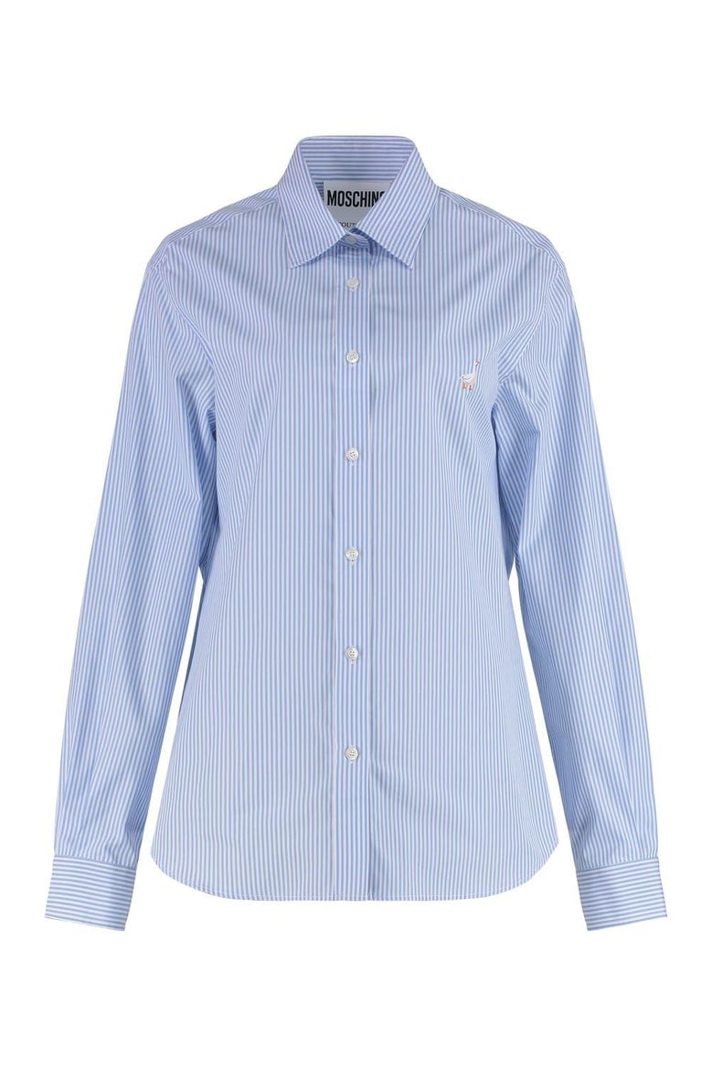 striped cotton shirt by Selfnex