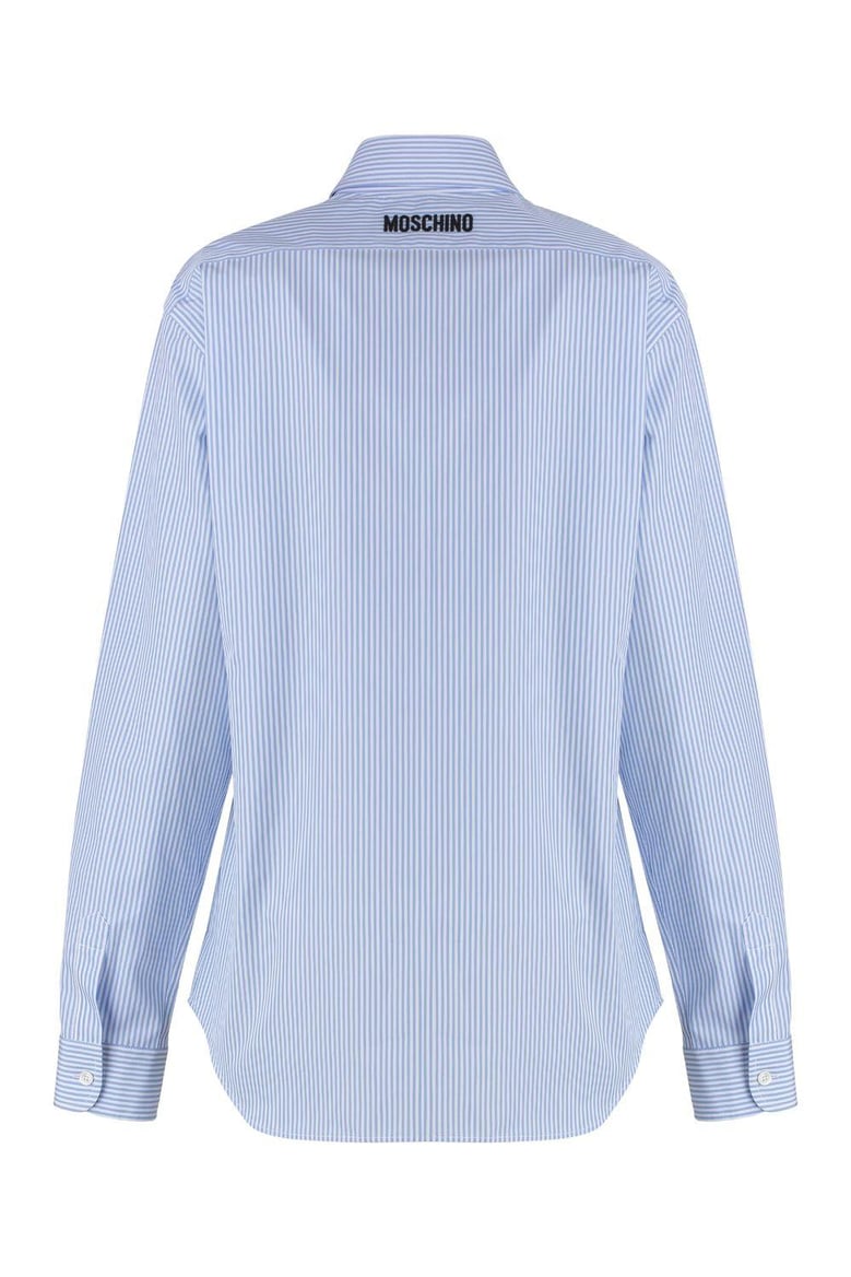 striped cotton shirt by Selfnex