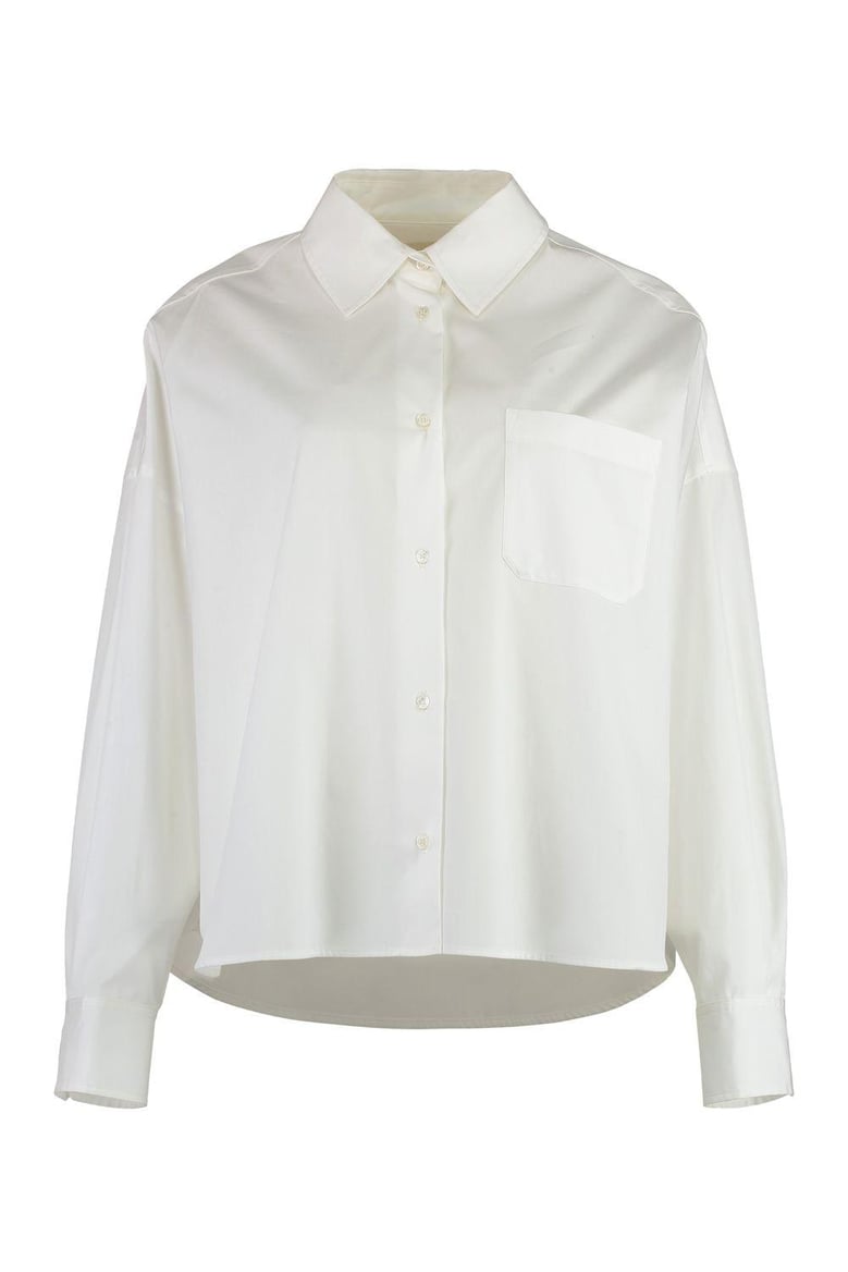 aureo cotton poplin shirt by Selfnex