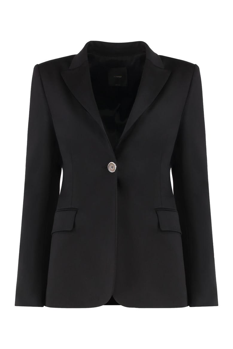 new signum single-breasted one button jacket by Selfnex