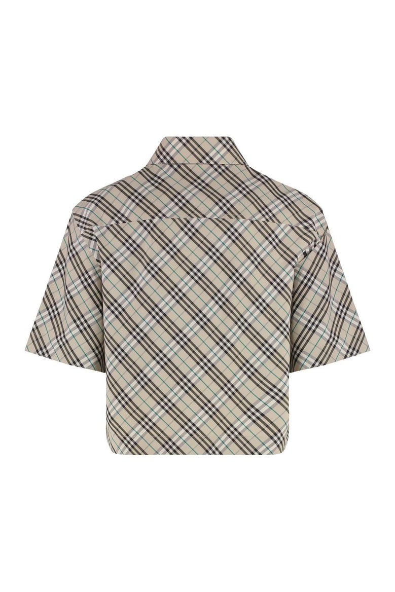 checked cotton shirt by Selfnex