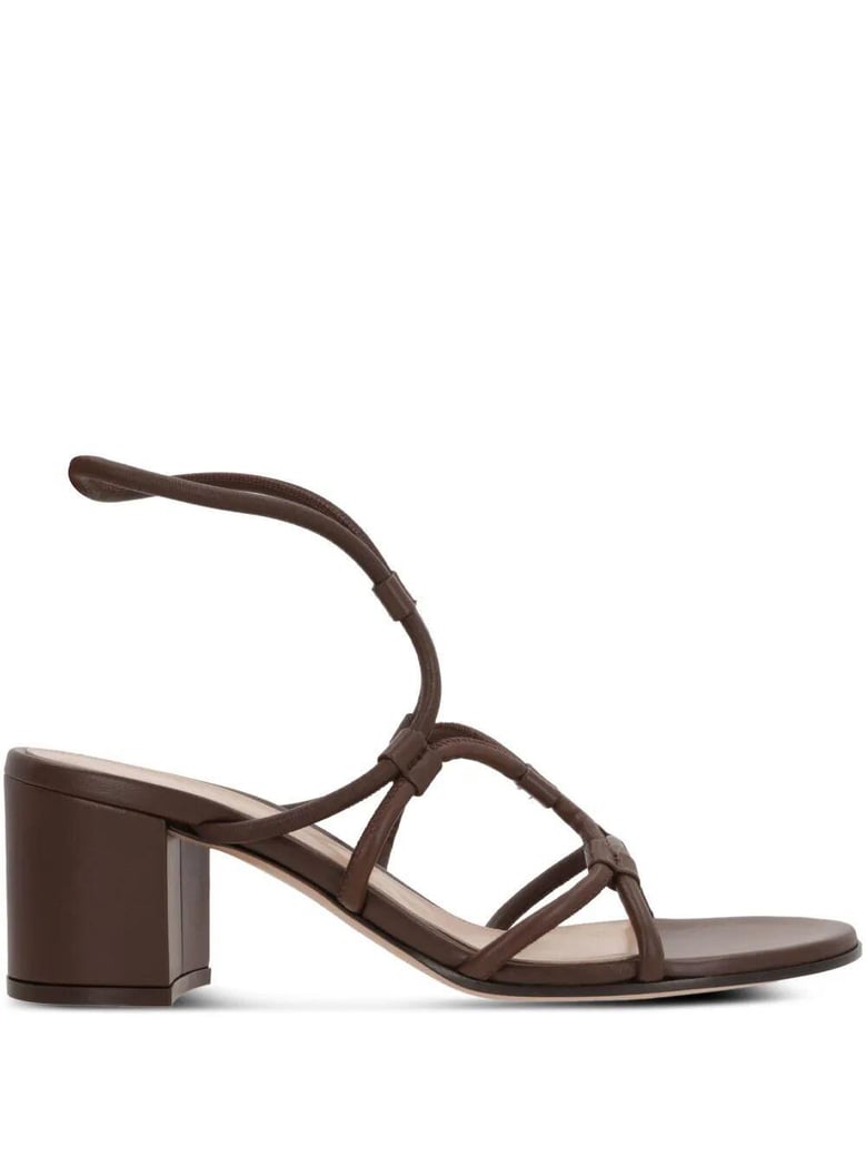 multi way strap heeled sandals by Selfnex