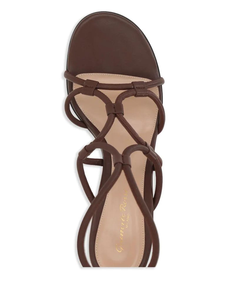 multi way strap heeled sandals by Selfnex