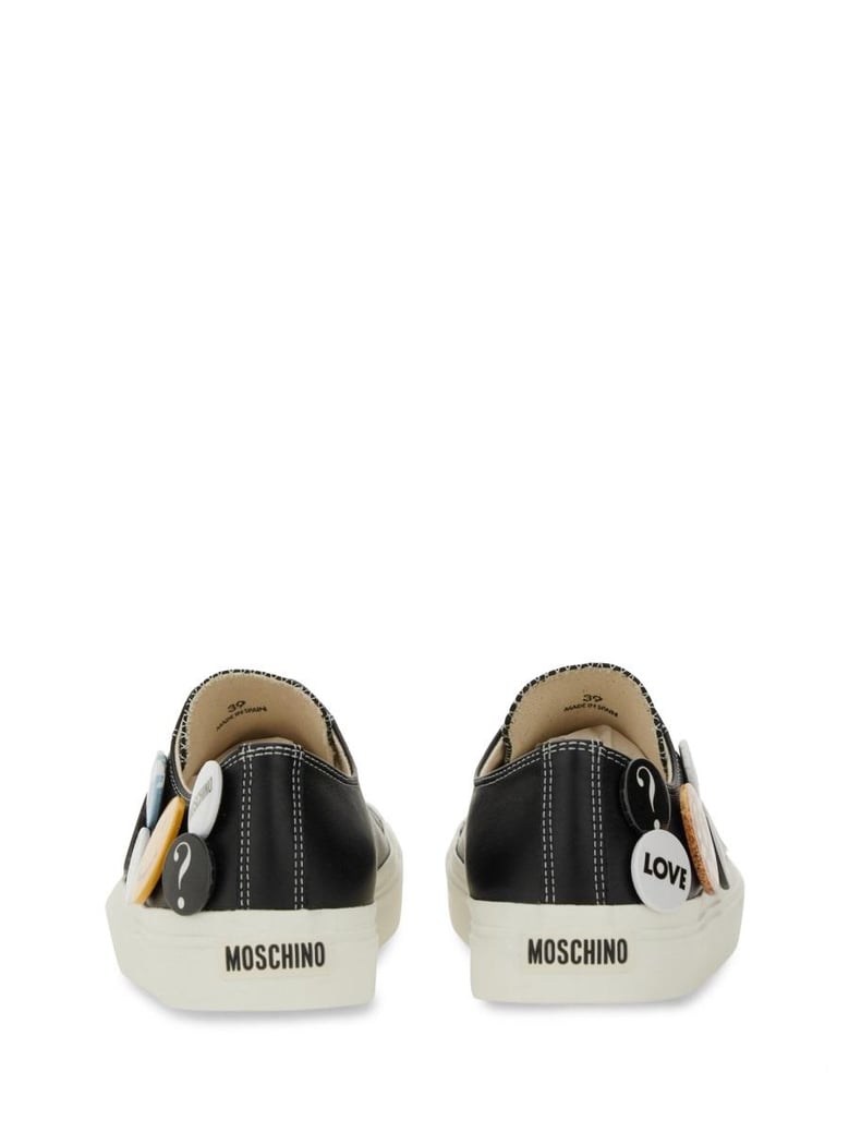 pin embellished sneakers by Selfnex