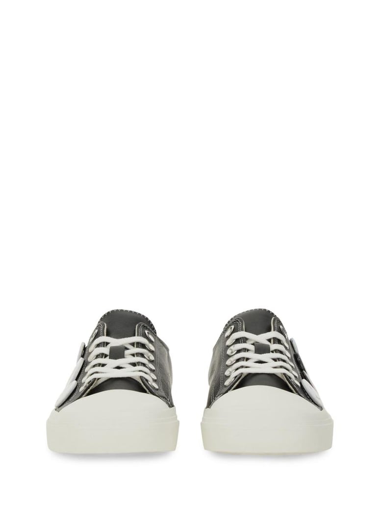 pin embellished sneakers by Selfnex