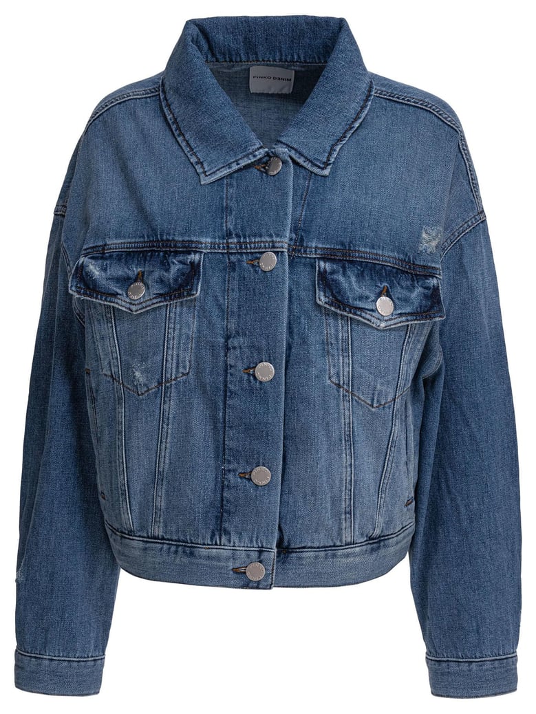 blue cotton jacket by Selfnex