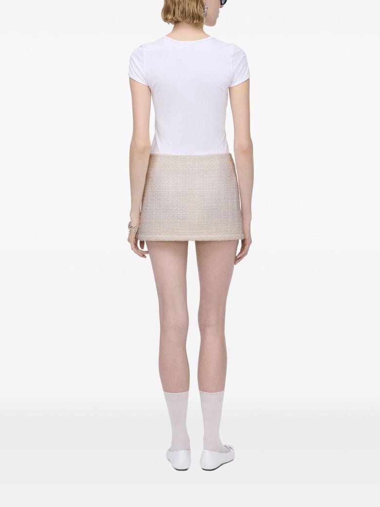 tweed mini skirt by Selfnex