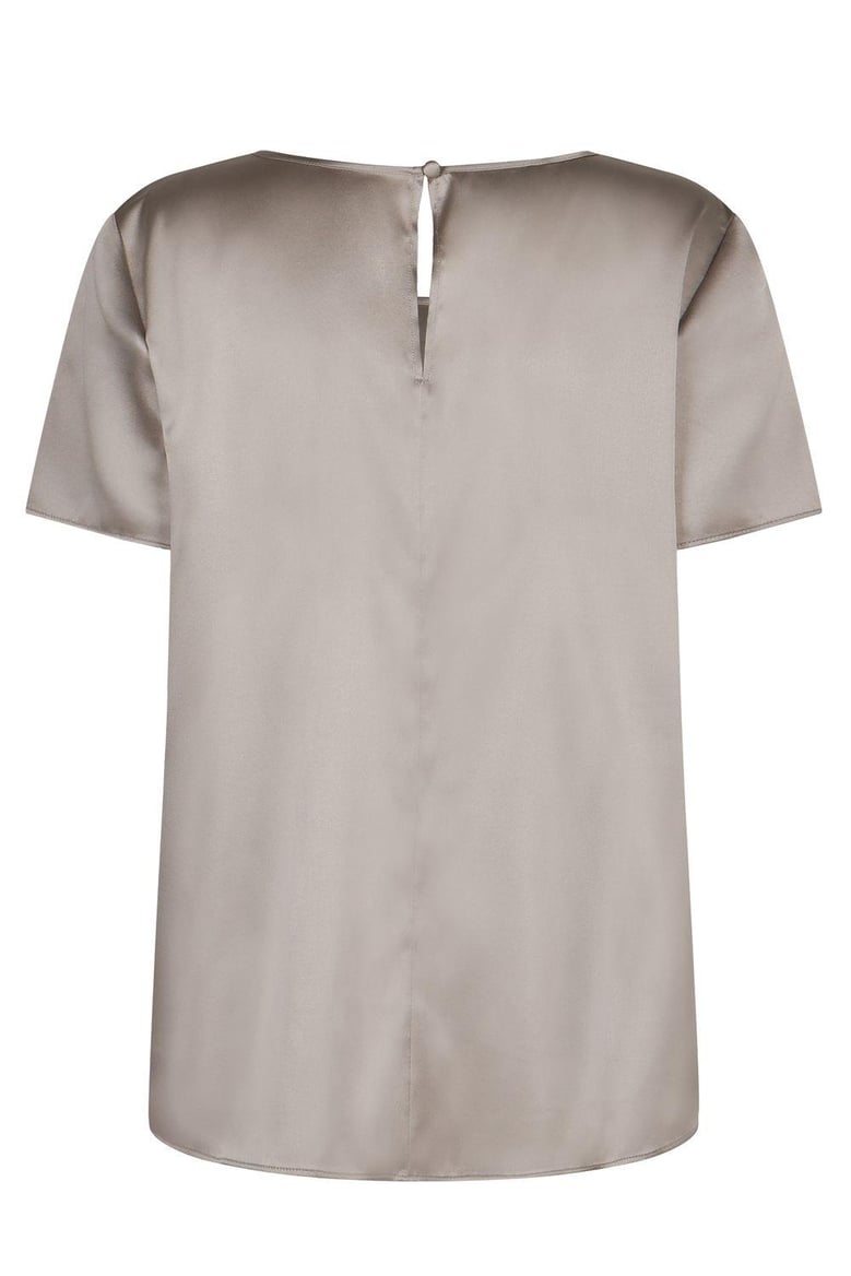 silk satin t-shirt by Selfnex