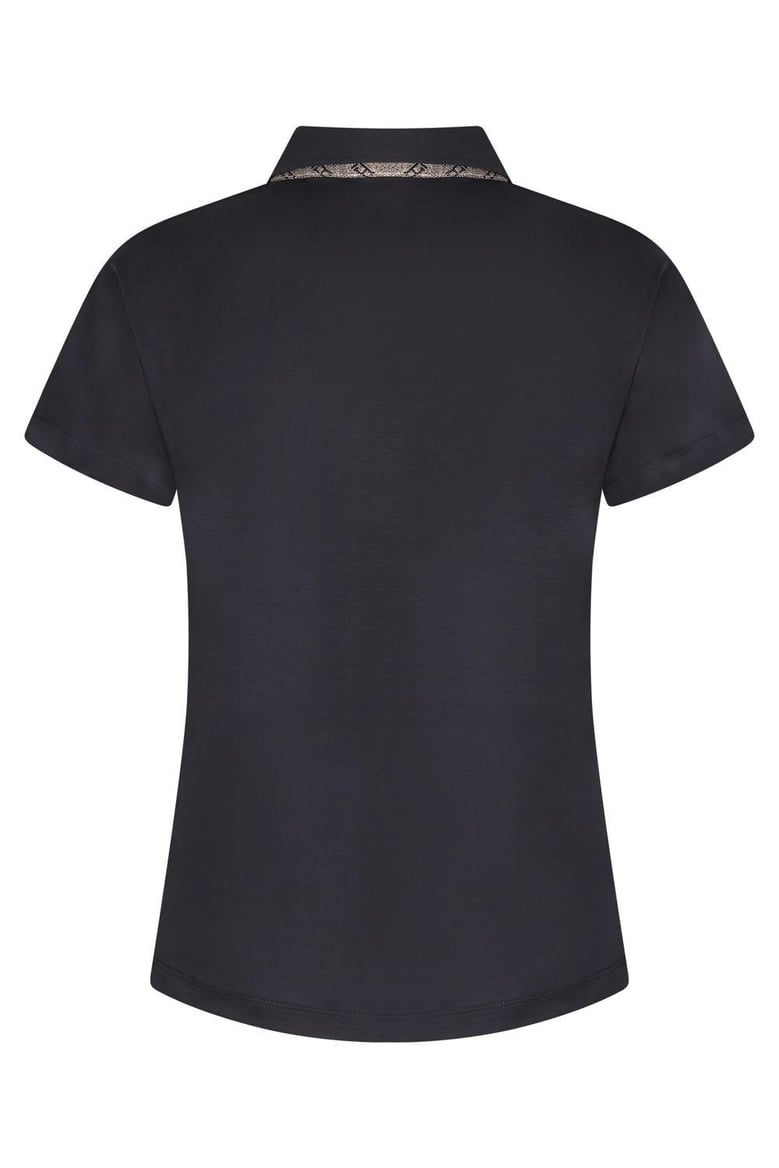 short sleeve cotton polo shirt by Selfnex