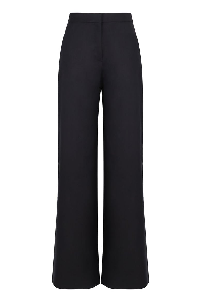 mozart high-rise cotton trousers by Selfnex