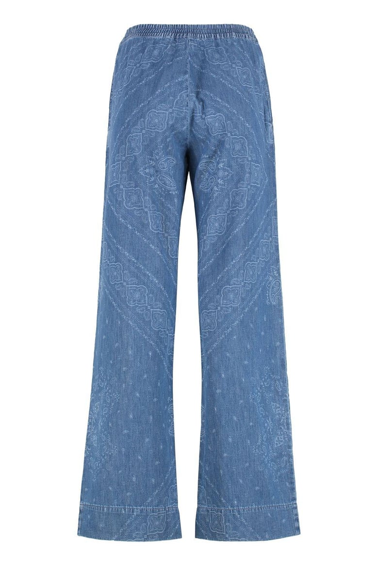 namibia printed cotton trousers by Selfnex