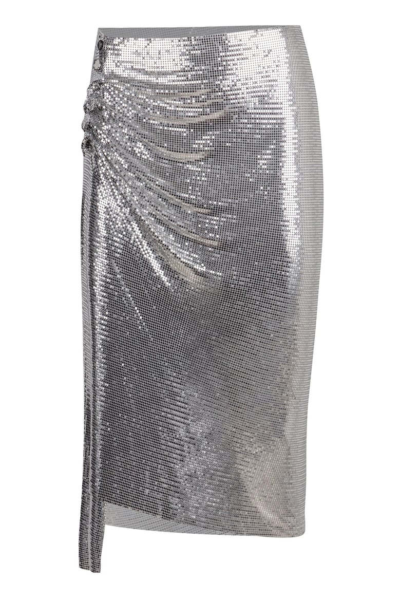 draped skirt by Selfnex