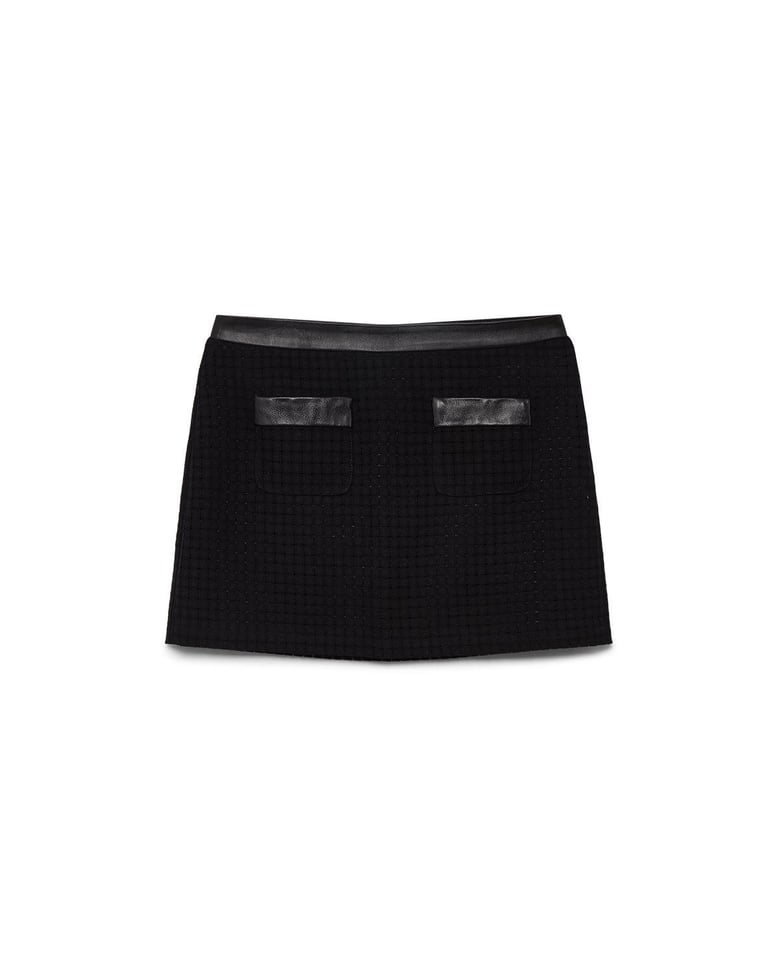 tailored mini skirt by Selfnex