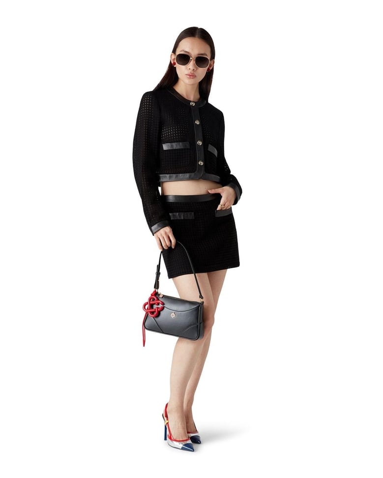 tailored mini skirt by Selfnex