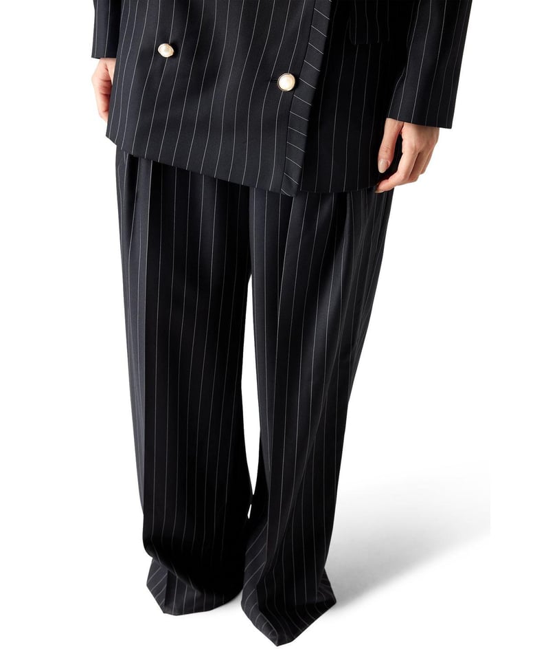 three pleat trousers by Selfnex