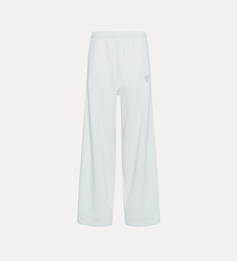 diagonal cotton fleece twisted pant by Selfnex