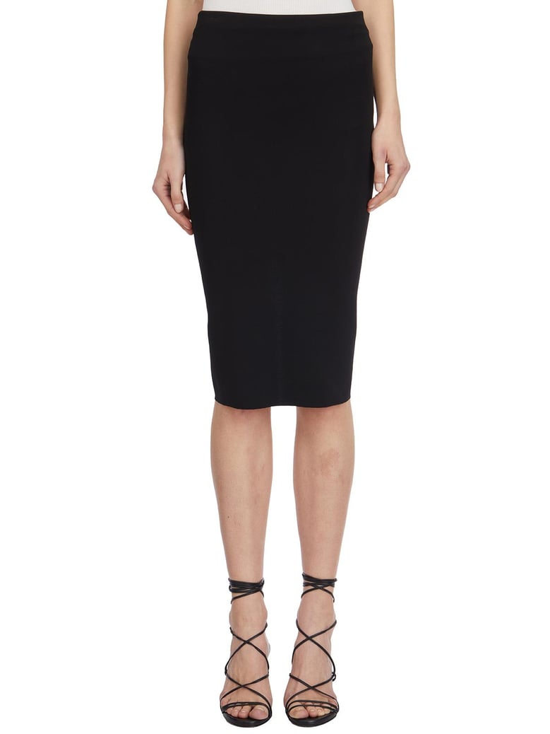 gonna dirt pillar skirt black by Selfnex
