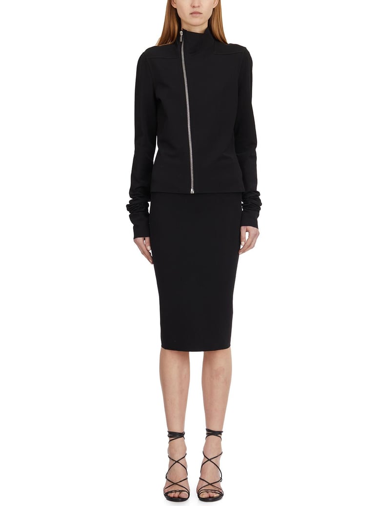 gonna dirt pillar skirt black by Selfnex