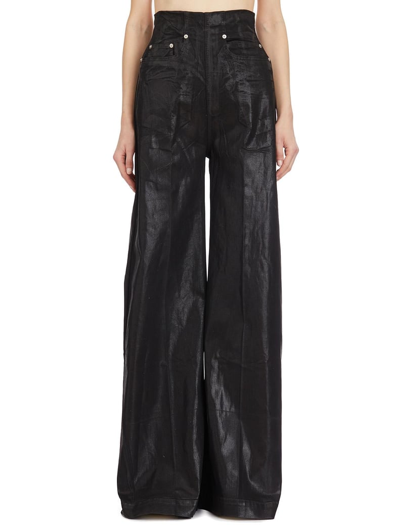 pantaloni in denim dirt cooper black by Selfnex