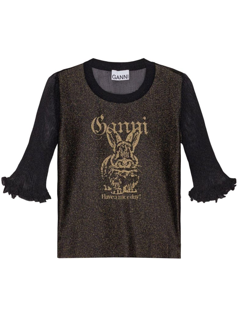 bunny crewneck top by Selfnex