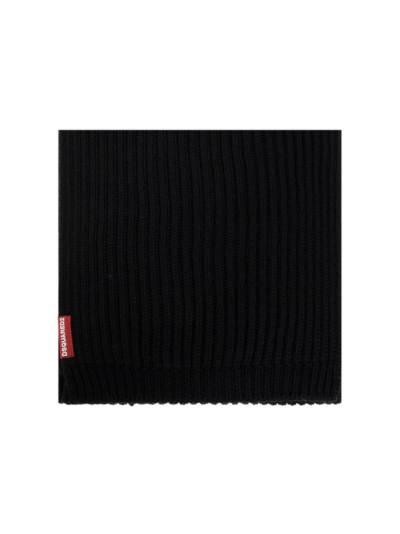 warmy logo tag beanie and scarf set by Selfnex